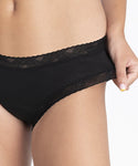 Color_Negro | Braga Menstrual Kiwitas Doble Blonda Delante Detalle